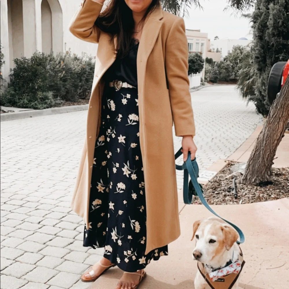 π SOLD π L.L. Bean - Vintage Tan Coat - Picture 9 of 9